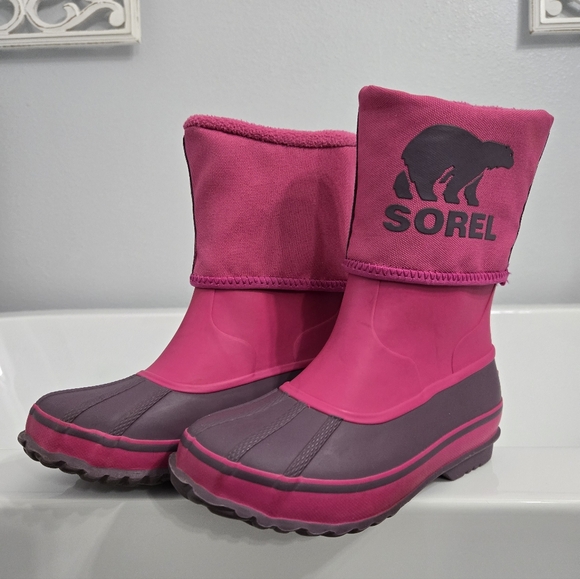 Sorel Pink Waterproof Winter Boots - Picture 2 of 11